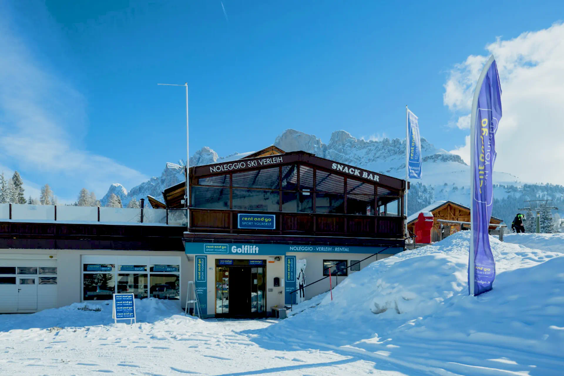 Noleggio sci Carezza / Karersee - Nova Levante - Welschnofen - Noleggio Ski Verleih Golflift - Foto 0
